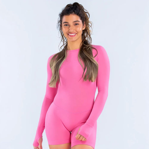 Impact Long Sleeve One Piece women's long sleeve gym bodysuit - image 2